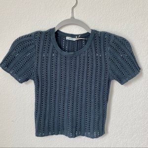 Urban Outfitters Cropped Sweater Shirt XS